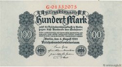 100 Mark GERMANIA  1922 P.075 q.FDC
