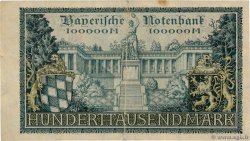 100000 Mark GERMANY Munich 1923 PS.0928 VF