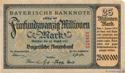 25 Millions Mark ALEMANIA Munich 1923 PS.0933 MBC+