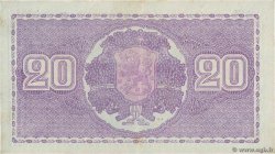 20 Markkaa FINNLAND  1939 P.071a fVZ