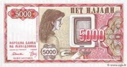 5000 Denari MACÉDOINE DU NORD  1992 P.07a NEUF