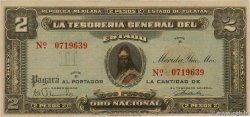 2 Pesos MEXICO Merida 1916 PS.1136 q.FDC