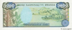 5000 Francs RWANDA  1988 P.22a UNC