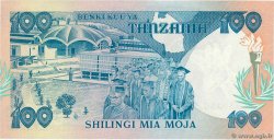 100 Shilingi TANSANIA  1985 P.11 ST