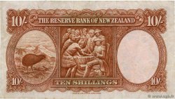 10 Shillings NEW ZEALAND  1940 P.158a F