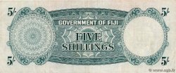 5 Shillings FIJI  1961 P.051b VF-
