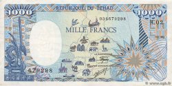 1000 Francs type 1985 modifié TCHAD  1985 A.287a TB