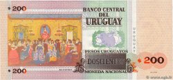 200 Pesos Uruguayos URUGUAY  2011 P.089c NEUF