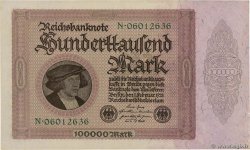 100000 Mark ALLEMAGNE  1923 P.083a