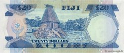20 Dollars FIJI  1988 P.088a AU