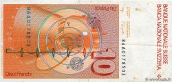 10 Francs SUISSE  1986 P.53f MB