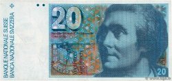 20 Francs SWITZERLAND  1982 P.55d VF