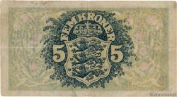 5 Kroner DINAMARCA  1942 P.030f BC+