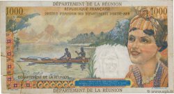 20 NF sur 1000 Francs Union Française REUNION INSEL  1971 P.55b S