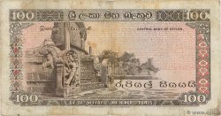 100 Rupees CEYLAN  1977 P.082a TTB