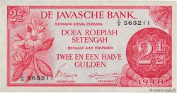 2,5 Gulden NIEDERLÄNDISCH-INDIEN  1948 P.099 VZ