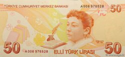 50 Lira TÜRKEI  2009 P.225a ST