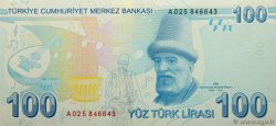 100 Lira TURQUIE  2009 P.226 NEUF