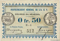0,50 Franc SENEGAL  1917 P.01b SC+