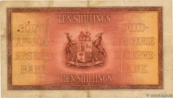 10 Shillings SOUTH AFRICA  1945 P.082d F+