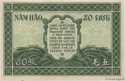 50 Cents INDOCINA FRANCESE  1942 P.091a SPL