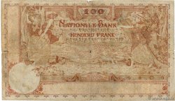 100 Francs BELGIEN  1920 P.078 SGE