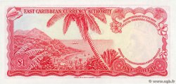 1 Dollar EAST CARIBBEAN STATES  1965 P.13g SC+