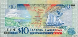 10 Dollars EAST CARIBBEAN STATES  2012 P.52b ST