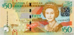 50 Dollars EAST CARIBBEAN STATES  2012 P.54b UNC