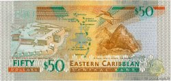 50 Dollars EAST CARIBBEAN STATES  2012 P.54b FDC
