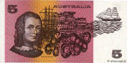 5 Dollars AUSTRALIA  1985 P.44e SPL