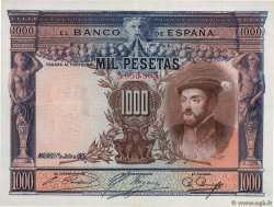 1000 Pesetas SPANIEN  1925 P.070c SS to VZ