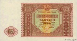 10 Zlotych POLEN  1946 P.126 ST