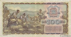 100 Dinara YOUGOSLAVIE  1953 P.068 TTB