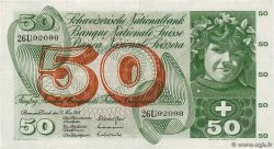 50 Francs SUISSE  1968 P.48h SUP