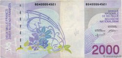 2000 Francs BELGIQUE  1994 P.151 TB