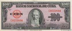 100 Pesos CUBA  1958 P.082c pr.NEUF