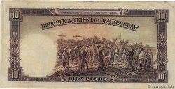 10 Pesos URUGUAY  1935 P.030b TTB
