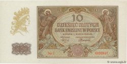 10 Zlotych POLOGNE  1940 P.094