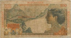 1 NF sur 100 Francs La Bourdonnais MARTINIQUE  1960 P.37 RC