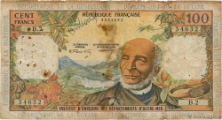 100 Francs FRENCH ANTILLES  1964 P.10a SGE