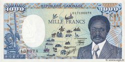 1000 Francs GABON  1985 P.09 SPL