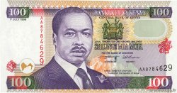 100 Shillings KENYA  1996 P.37a UNC