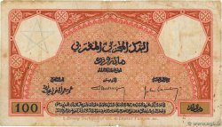 100 Francs MARUECOS  1926 P.14 RC+