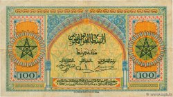 100 Francs MAROC  1943 P.27a TB