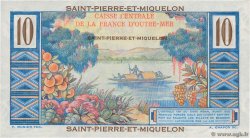 10 Francs Colbert SAINT PIERRE E MIQUELON  1946 P.23 q.FDC