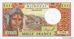 1000 Francs DSCHIBUTI   1991 P.37e