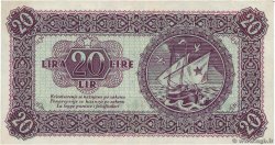 20 Lire YUGOSLAVIA Fiume 1945 P.R04a SPL
