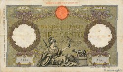 100 Lire ITALIA  1938 P.055b BC+