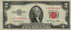 2 Dollars ÉTATS-UNIS D AMÉRIQUE  1953 P.380